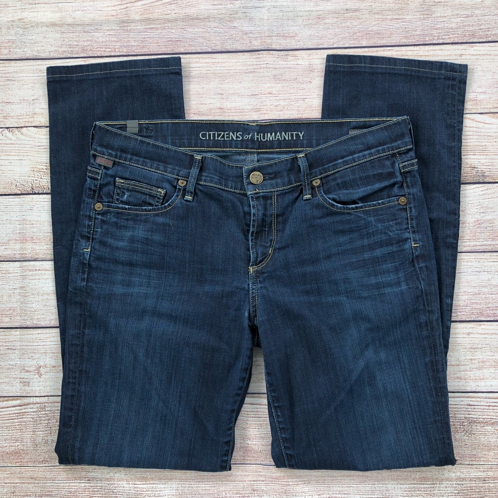 Citizens of Humanity Ava Low Rise Straight Jeans